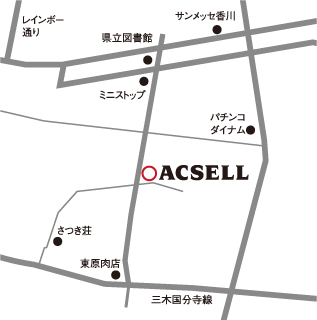 地図：株式会社アクセル